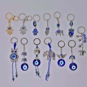 Good Luck Evil Eye Keychain Protection